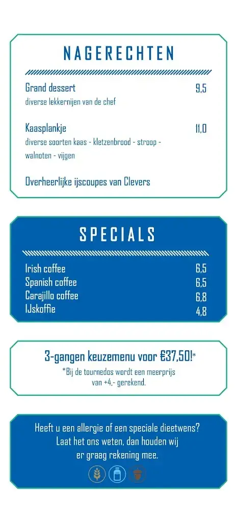 Menu_Strandpaviljoen évive aan het water_Katwijk_immagine_3