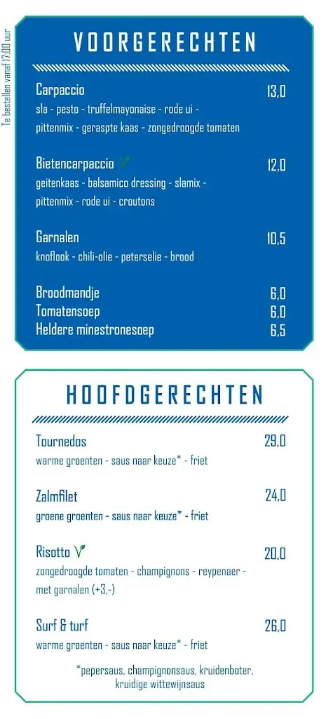 Menu_Strandpaviljoen évive aan het water_Katwijk_immagine_4