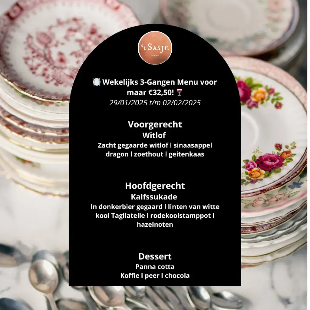 Menu_Restaurant Het Sasje_Amersfoort_image_1