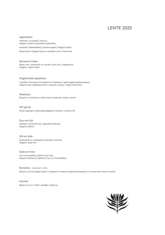 Menu_Restaurant Het Bloemendaeltje_Amersfoort_image_1