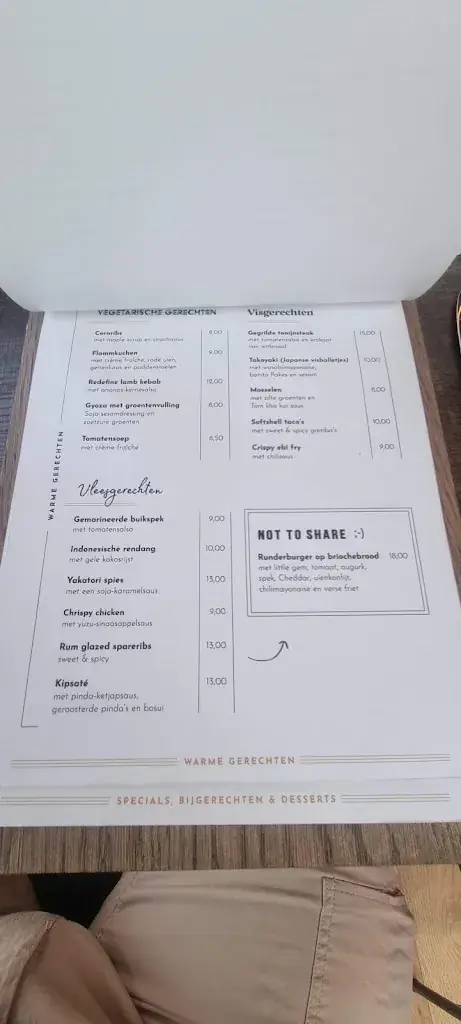 Menu_Bar & Restaurant At Sea_Dronten_image_2