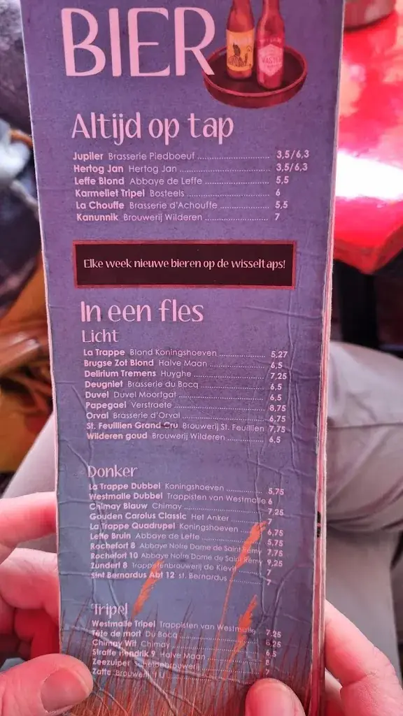 Menu_De Vier Broers | beer & grill_Amersfoort_immagine_2