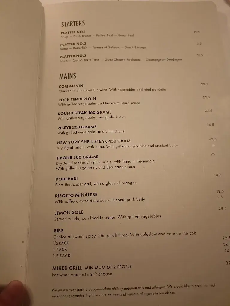 Menu_De Vier Broers | beer & grill_Amersfoort_immagine_3