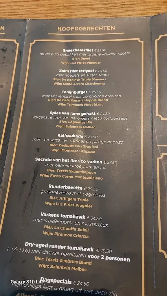 Menu_De Vier Broers | beer & grill_Amersfoort_immagine_4