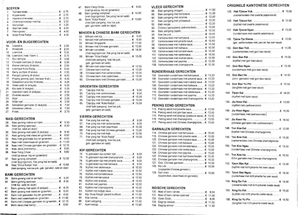 Menu_Kota Radja_Dinteloord_image_3