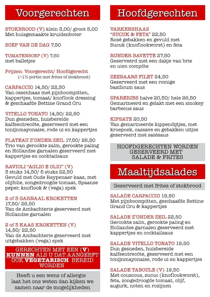 Menu_Z'Onder Zeil Restaurant & Café_Steenbergen_image_1