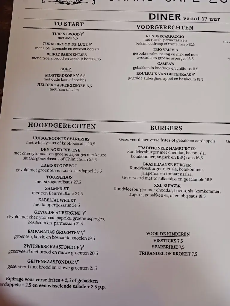 Menu_Grand Café Zuidlaren_Zuidlaren_image_1