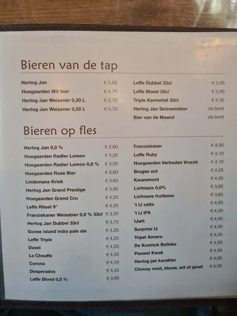 Menu_Dinee Cafe Veertien_Eersel_imagen_1