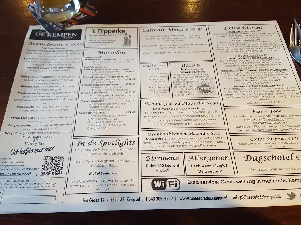 Menu_Dinee Cafe De Kempen_Knegsel_image_2