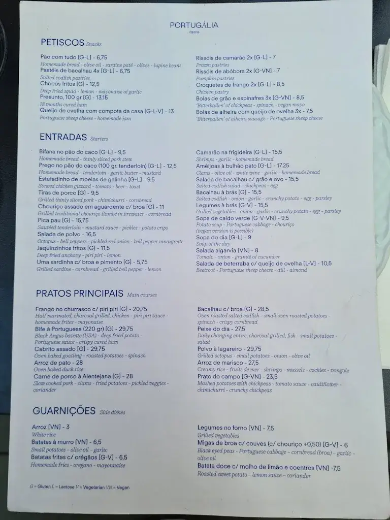 Menu_Portugalia Tasca_Amsterdam_image_2
