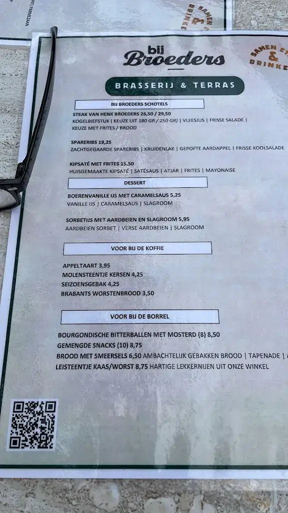 Menu_Bij Broeders_Berkel-Enschot_image_1