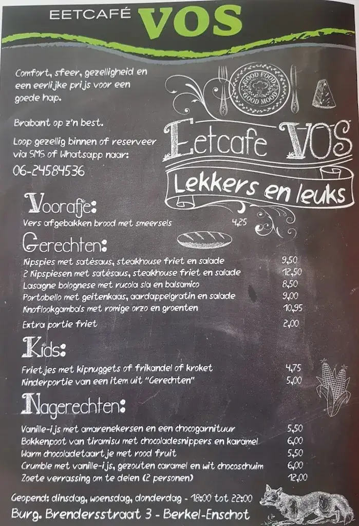 Menu_Bistro VOS_Berkel-Enschot_immagine_1