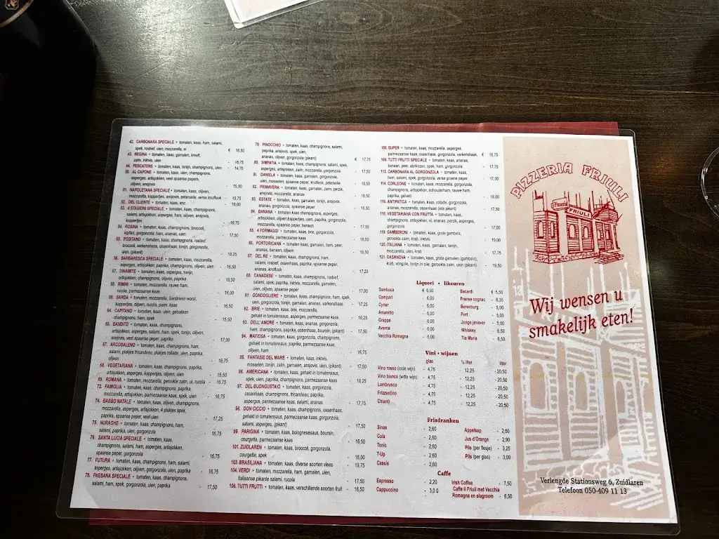 Menu_Pizzeria Friuli_Zuidlaren_image_1