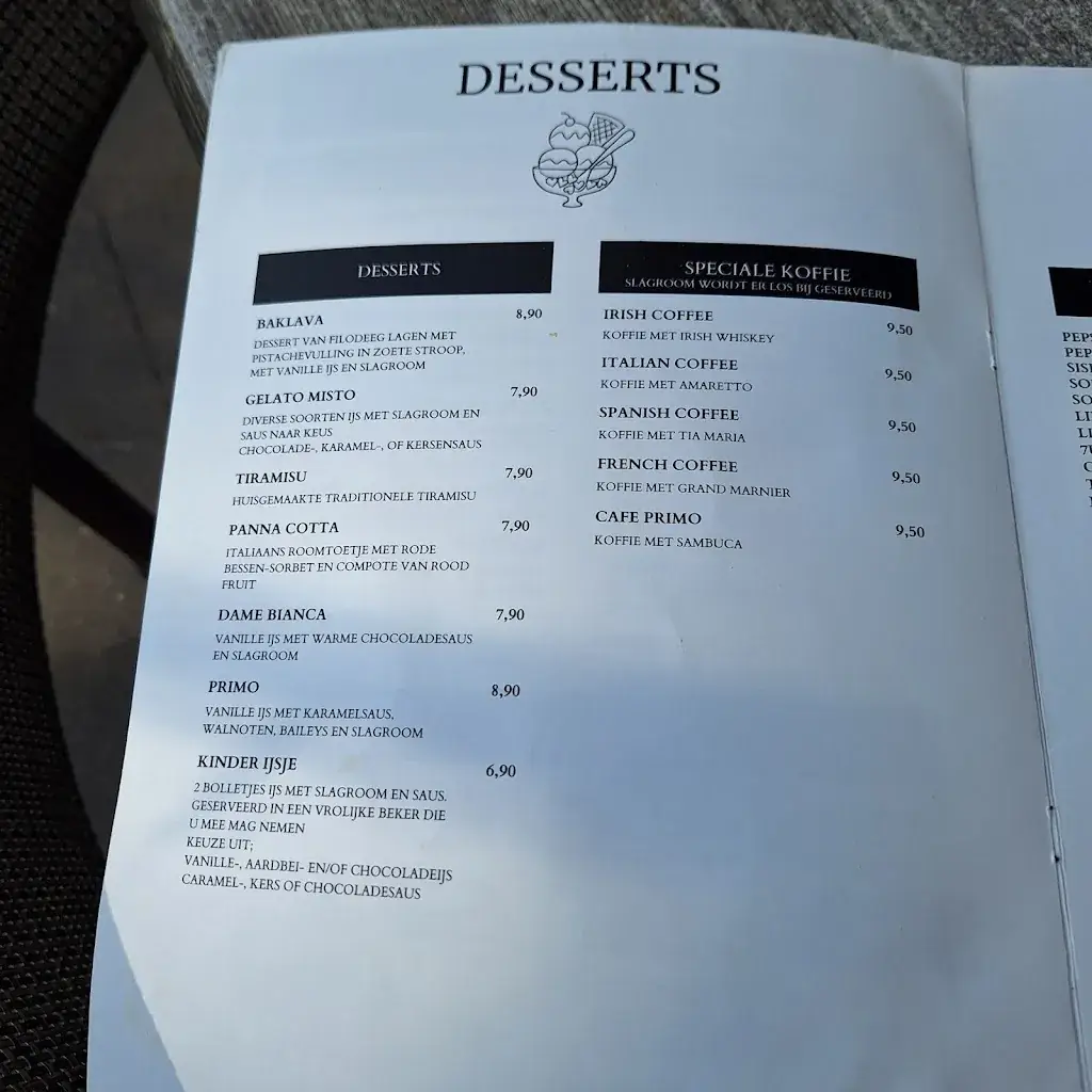 Menu_Ristorante Il Primo_Breda_immagine_1