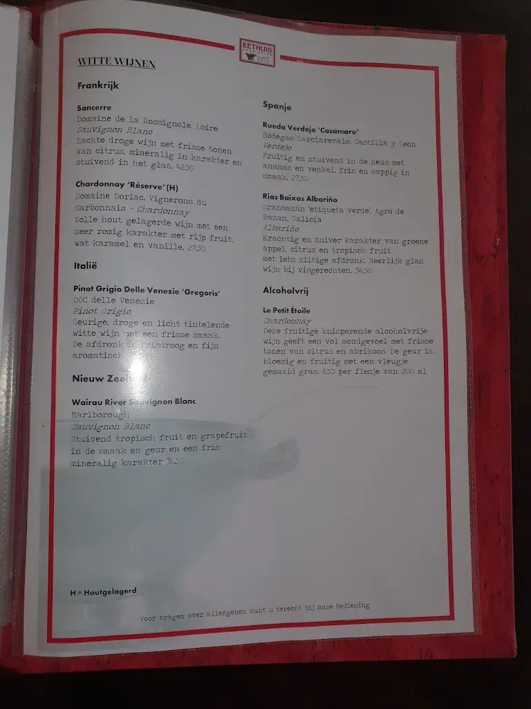 Menü_Eethuis voor Allen_Zuidlaren_Bild_1