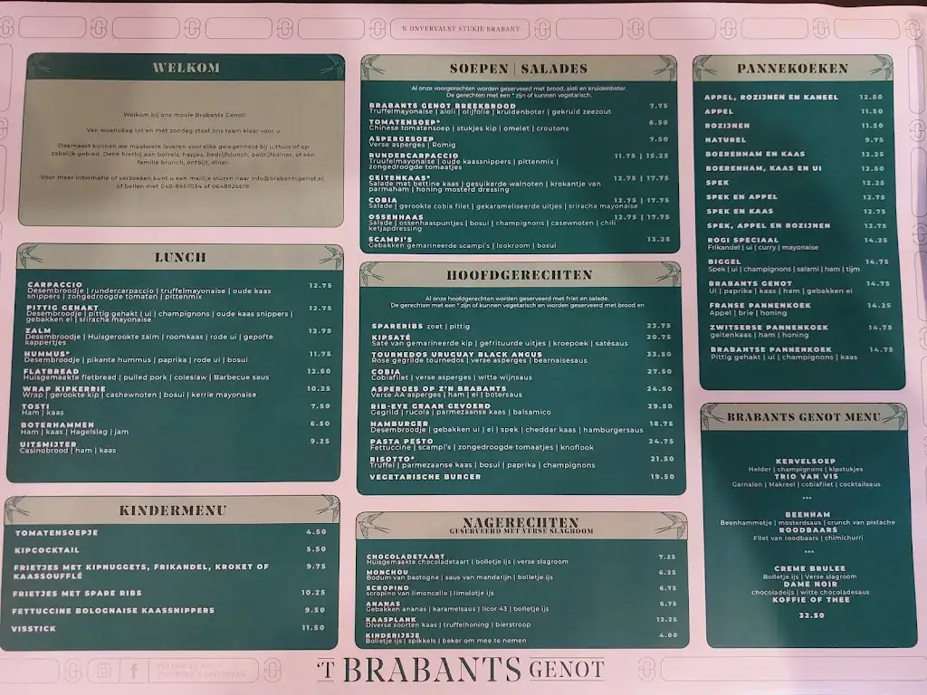 Menu_‘t Brabants Genot_Waalre_image_1