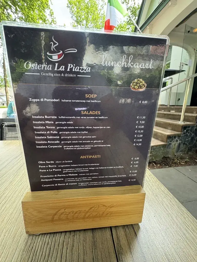 Menu_Pizzeria Ristorante Osteria La Piazza_Zuidlaren_image_3