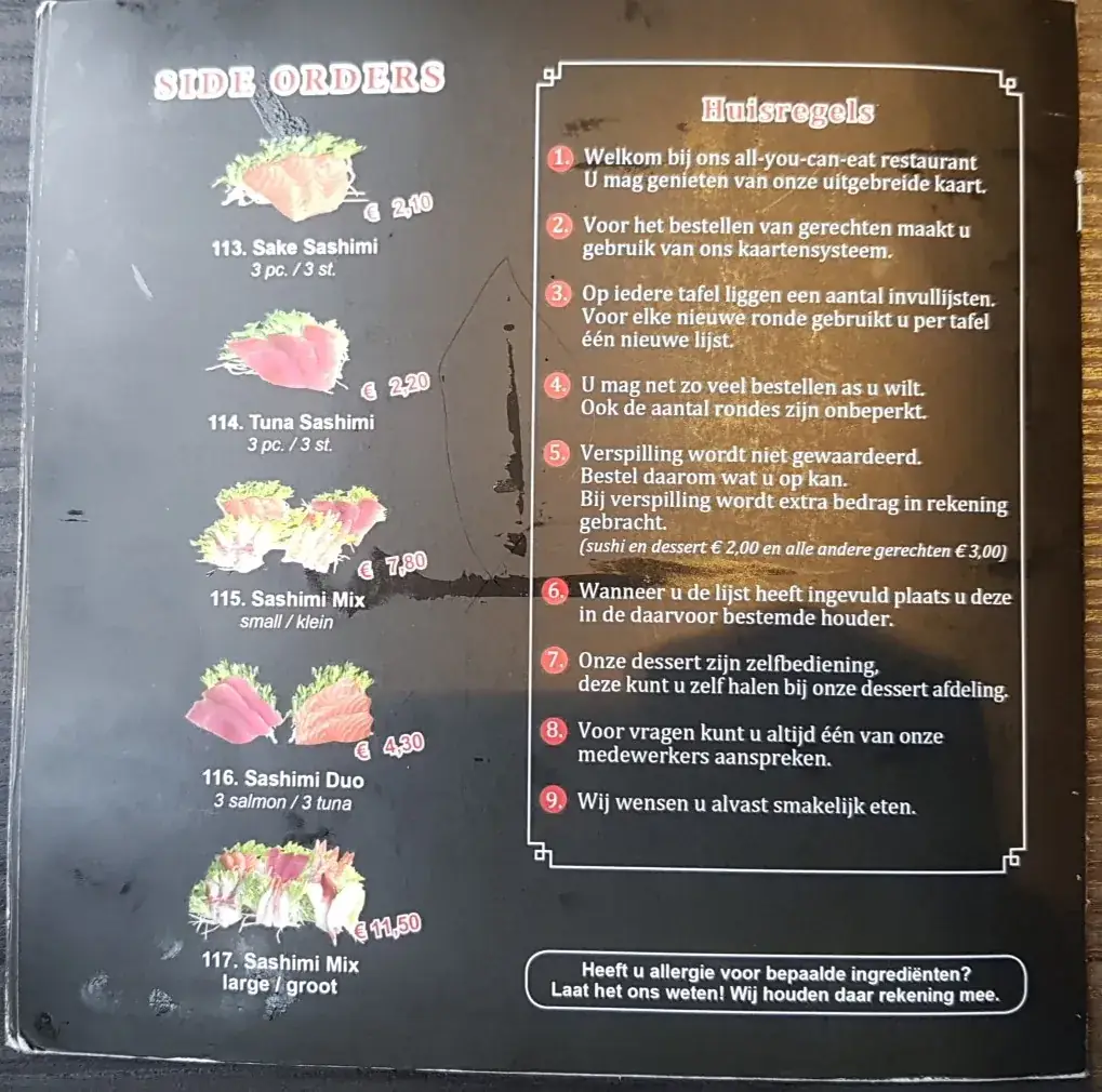 Menu_Yoshimi Restaurant_Raamsdonksveer_image_1