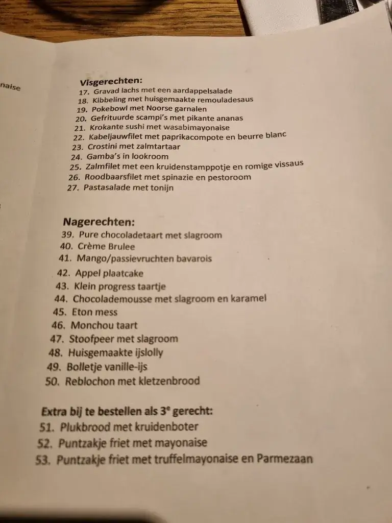 Menu_Grand Café / Cafetaria / Zaal - De Hof van Gilze_Gilze_image_2