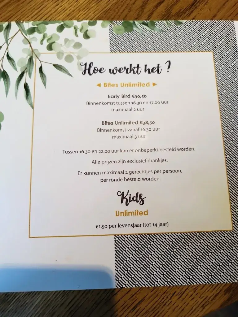 Menu_Grand Café / Cafetaria / Zaal - De Hof van Gilze_Gilze_image_3