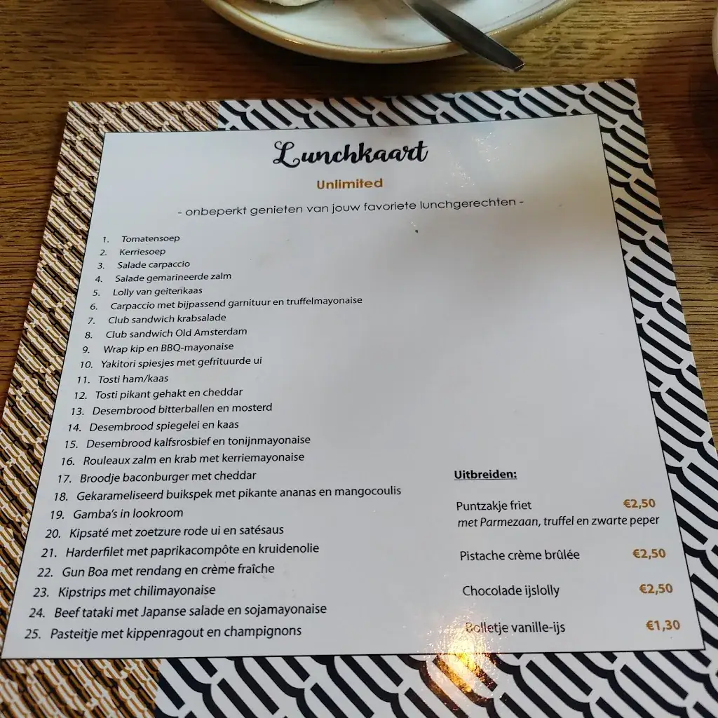 Menu_Grand Café / Cafetaria / Zaal - De Hof van Gilze_Gilze_image_4