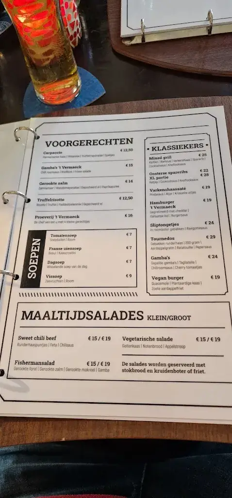 Menu_Café-Eeterij 't Vermaeck_Rijen_image_3