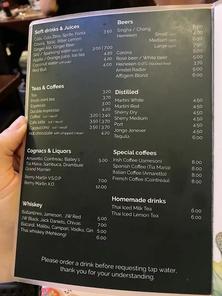 Menu_Baibua Thai Restaurant_Amsterdam_immagine_3