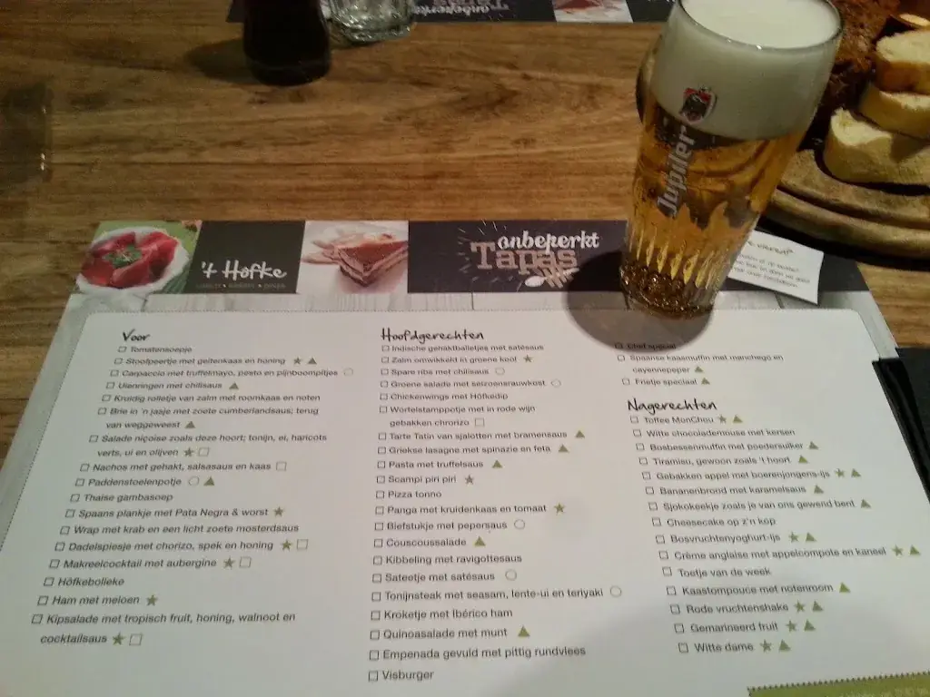 Menu_Eeterij & Feesterij 't Hôfke_Handel_image_2