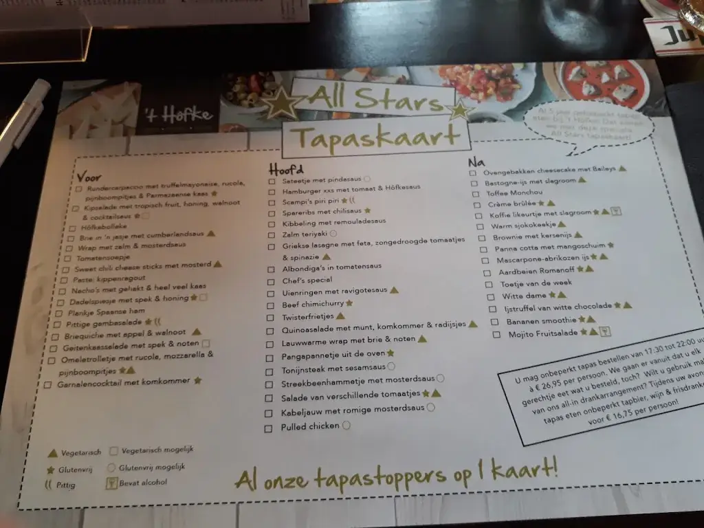 Menu_Eeterij & Feesterij 't Hôfke_Handel_image_3