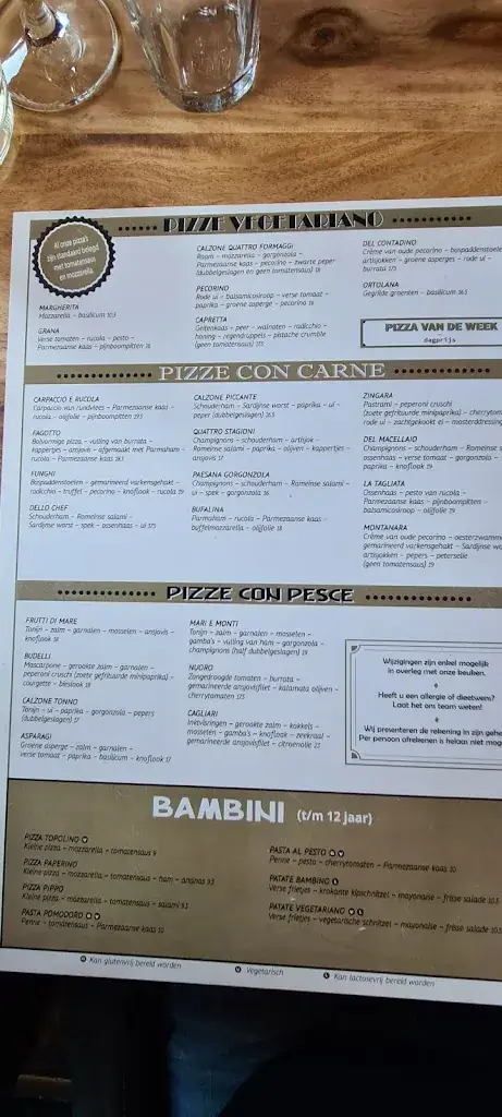 Menu_Ristorante & pizzeria La vita è bella, Midlaren_Midlaren_image_3