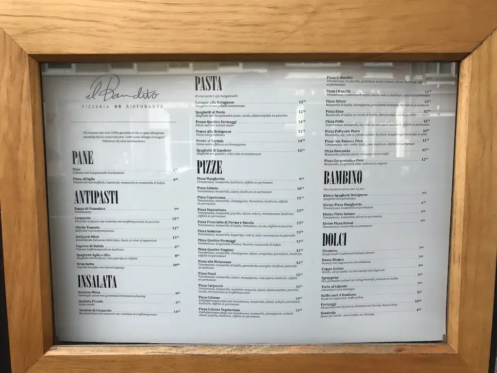 Menu_Il Bandito_Breda_image_2