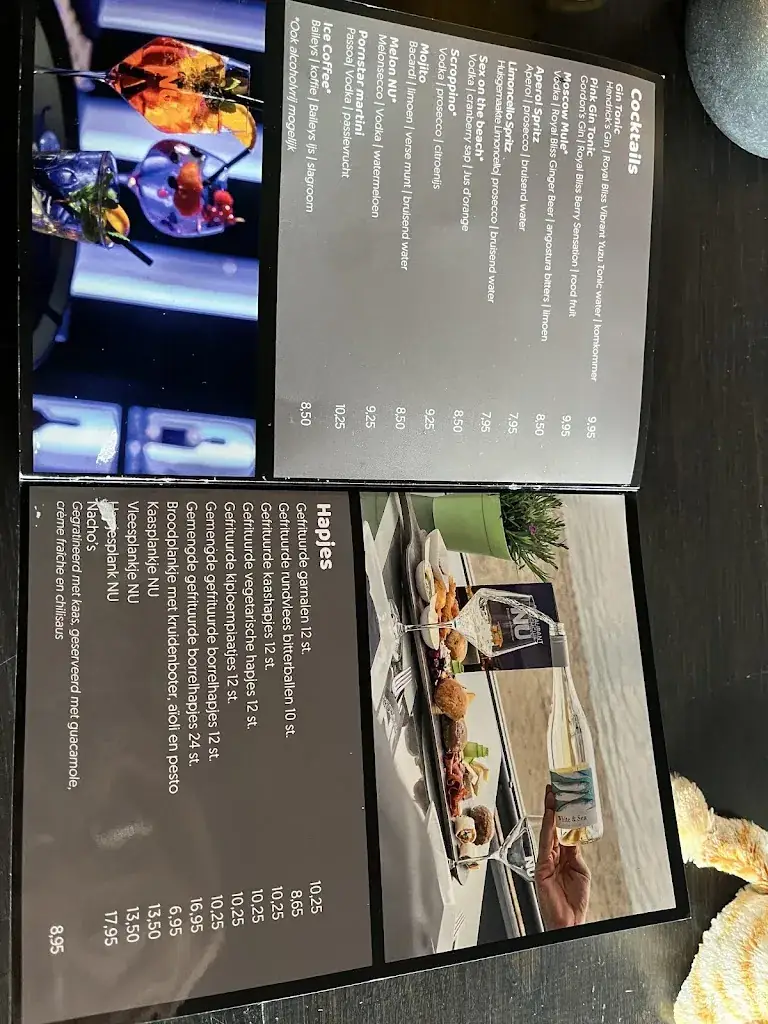 Menu_Restaurant Beachclub NU_Biddinghuizen_image_3