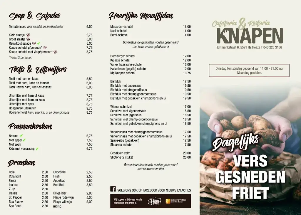 Menu_Cafetaria Knapen_Heeze_immagine_2