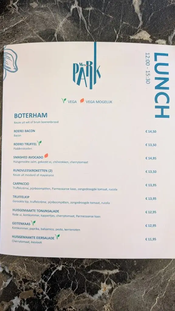 Menu_Mrs Park_Eindhoven_image_3