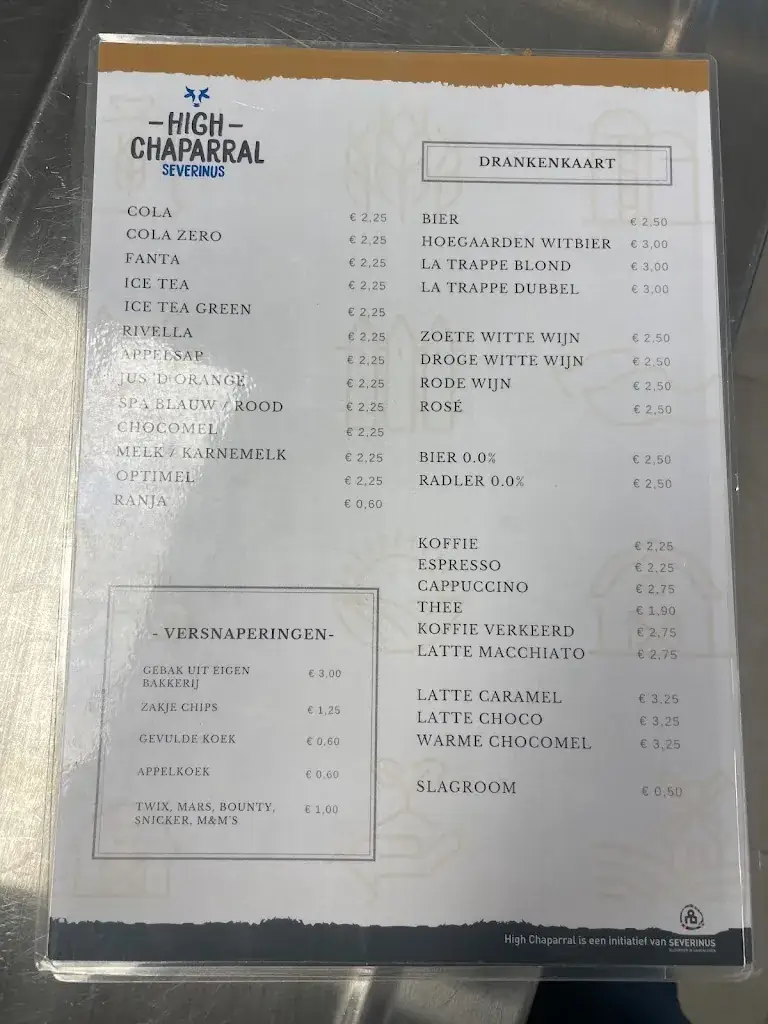Menu_High Chaparral_Veldhoven_image_1