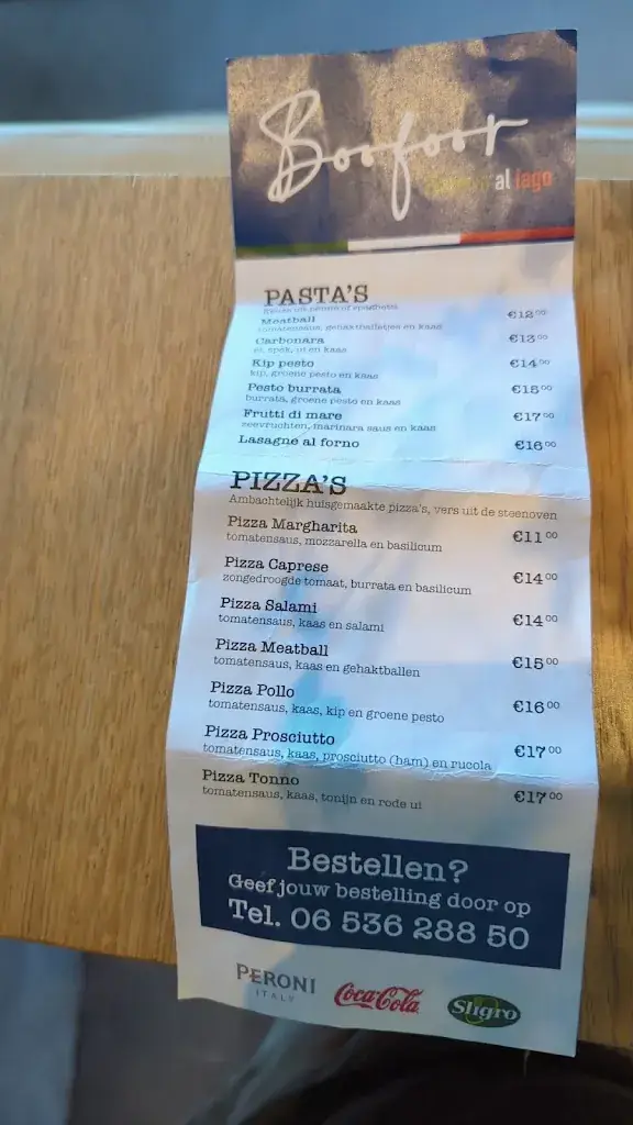 Menu_Restaurant Boofoor_Biddinghuizen_image_2