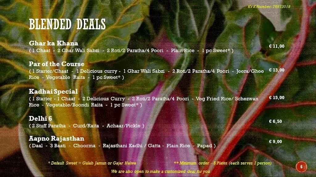 Menu_Kadhai Queens_Eindhoven_image_3