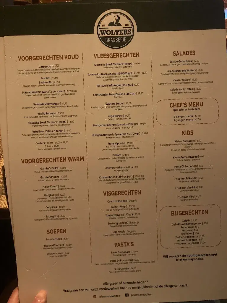 Menu_Brasserie Wolters_Heesch_image_1