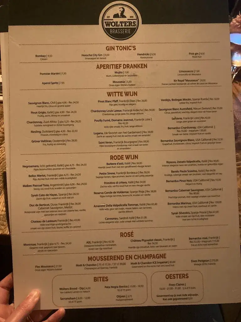 Menu_Brasserie Wolters_Heesch_image_2