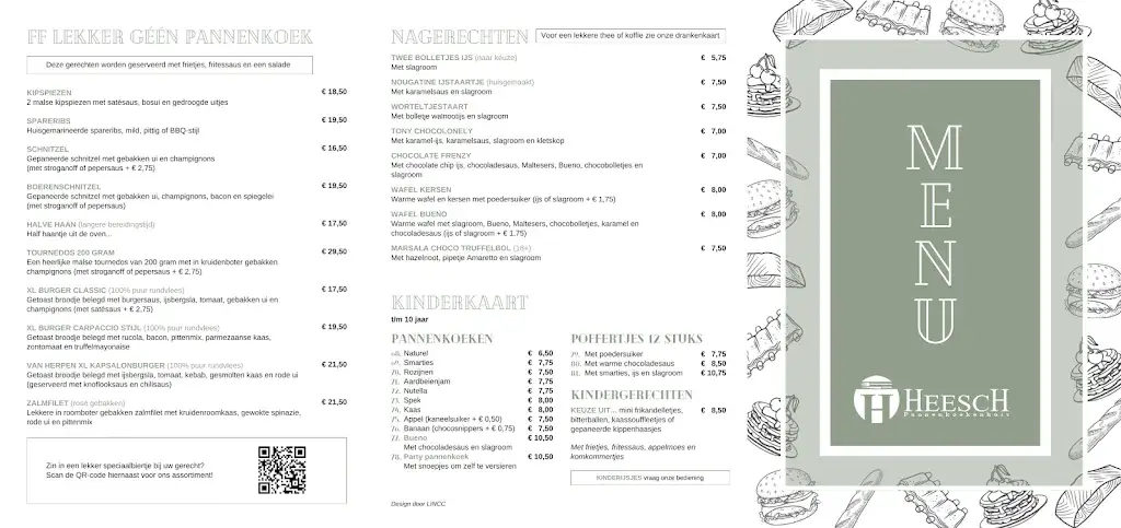 Menu_Pancake Restaurant Heesch_Heesch_image_2