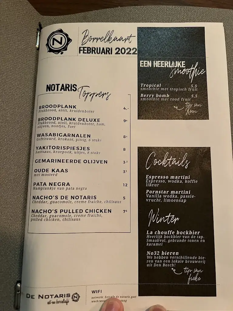 Menu_Eetcafé de Notaris_Schaijk_image_1