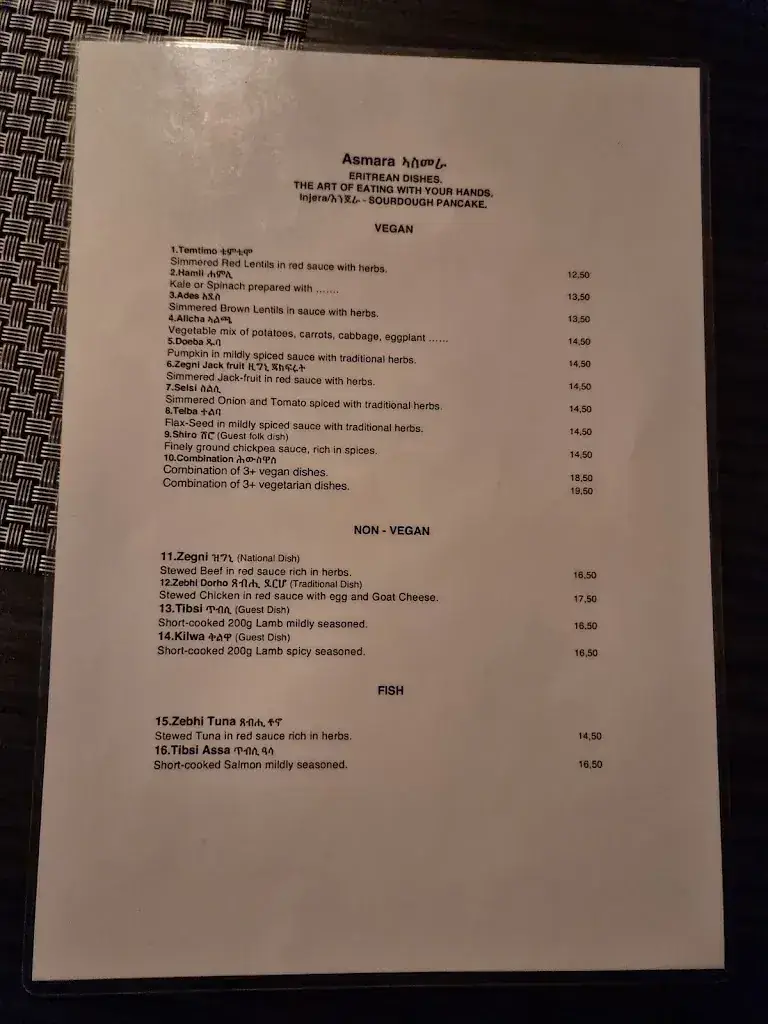 Menu_Restaurant Asmara_Amsterdam_image_1