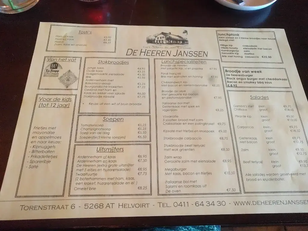 Menu_Grand café De Heeren - Helvoirt_Helvoirt_image_2