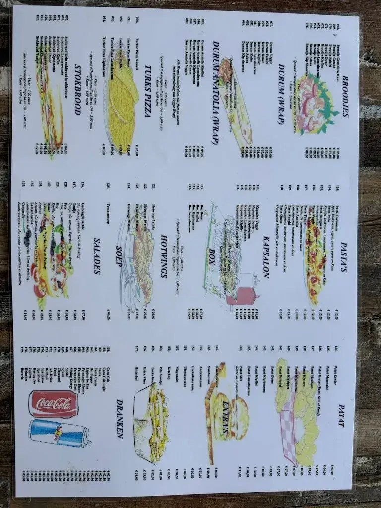 Menu_Eethuis Anatolia Helvoirt_Helvoirt_image_1