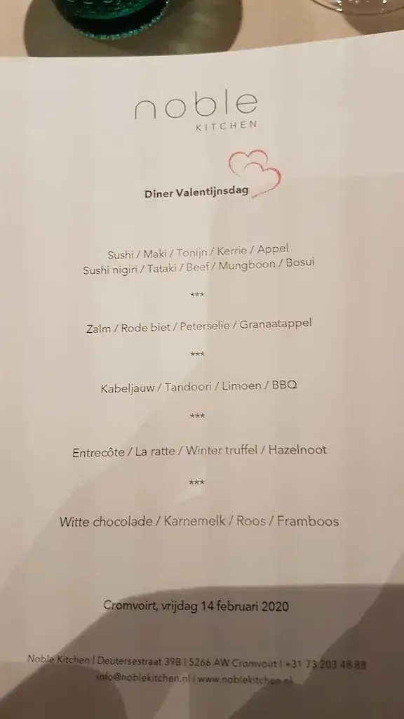 Menu_Noble Kitchen_Cromvoirt_image_1