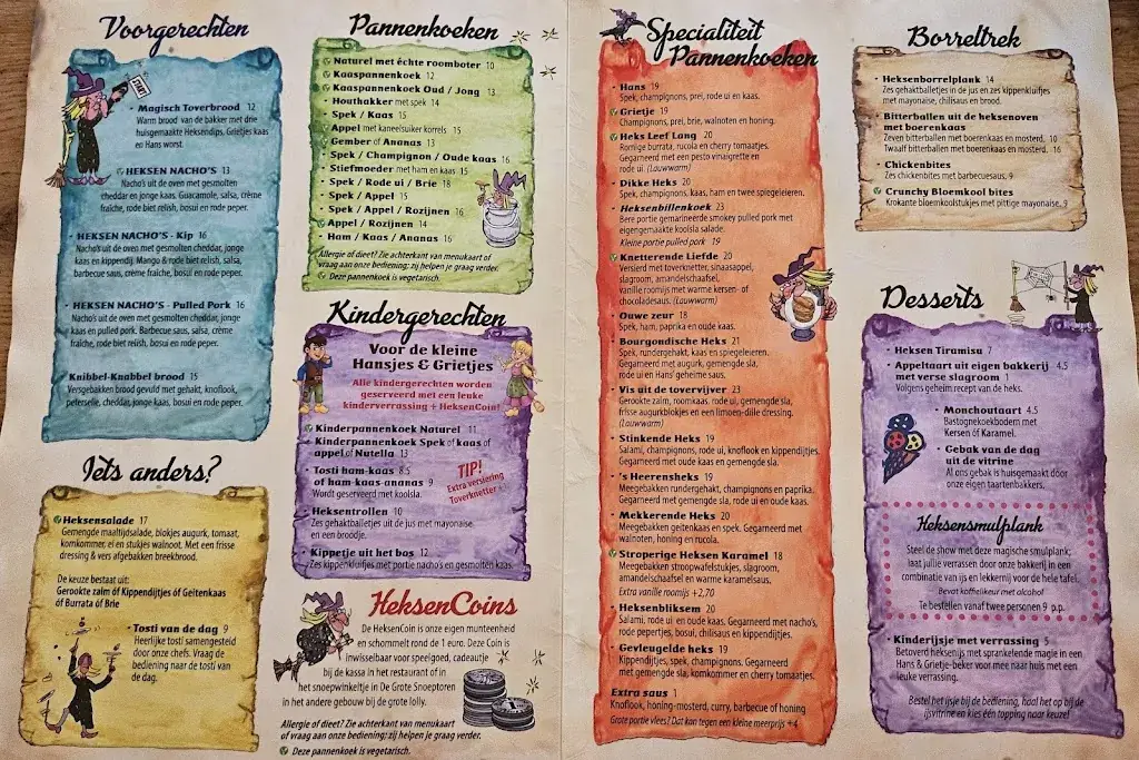 Menu_Hans & Gretel pancake house_Zeewolde_image_3