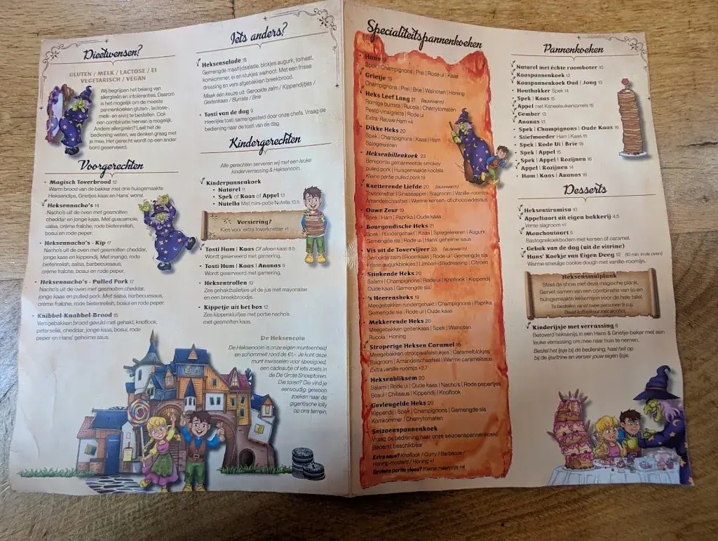 Menu_Hans & Gretel pancake house_Zeewolde_image_4