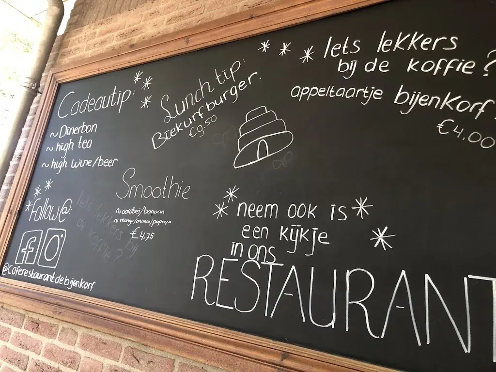 Menu_Café & Zaal De Bijenkorf_Mierde_immagine_1