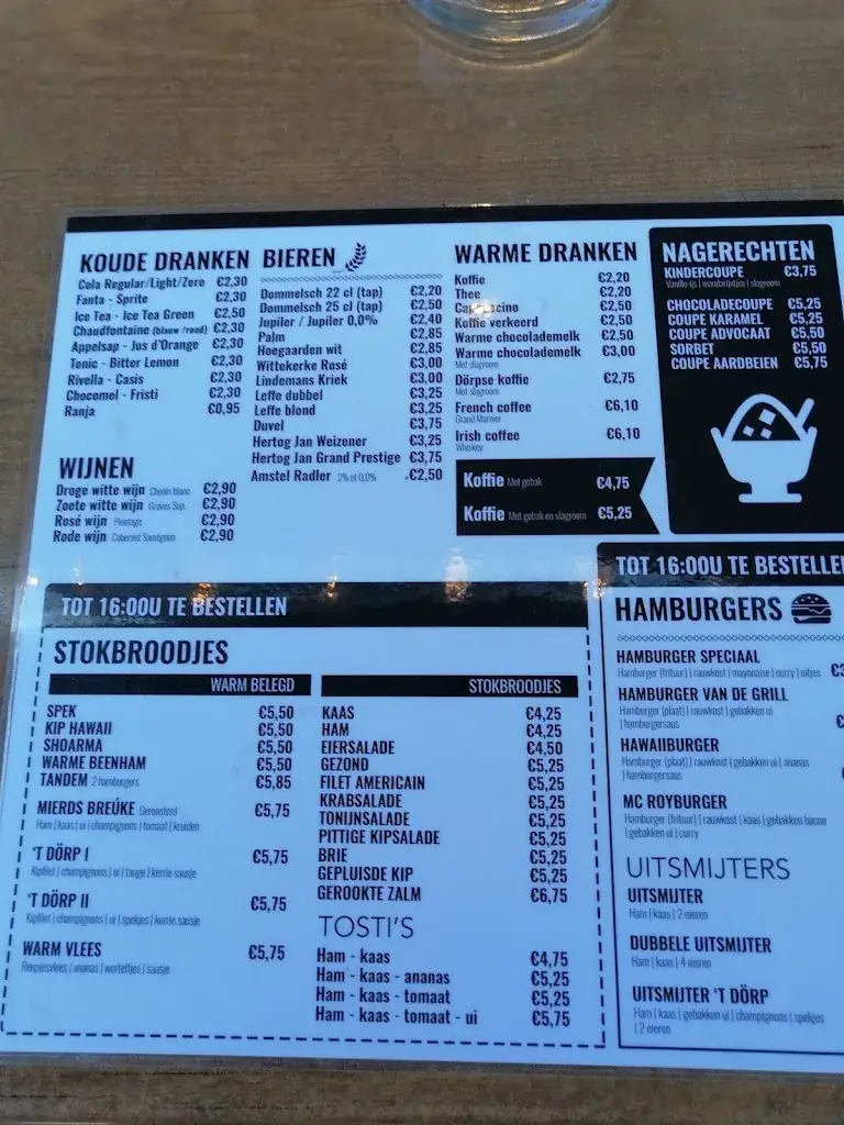 Menu_Eetcafé 't Dörp Hooge Mierde_Mierde_image_3