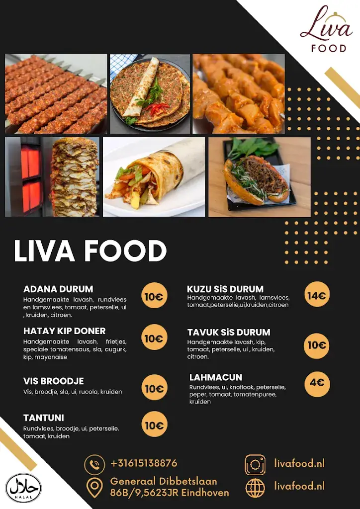 Menu_Liva Food / Takeaway Restaurant_Eindhoven_image_1